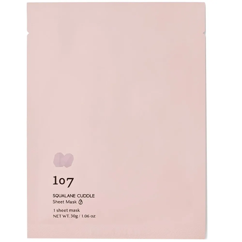 107 Beauty Hagel Nature|Gesicht^Squalane Cuddle Sheet Mask 25 g