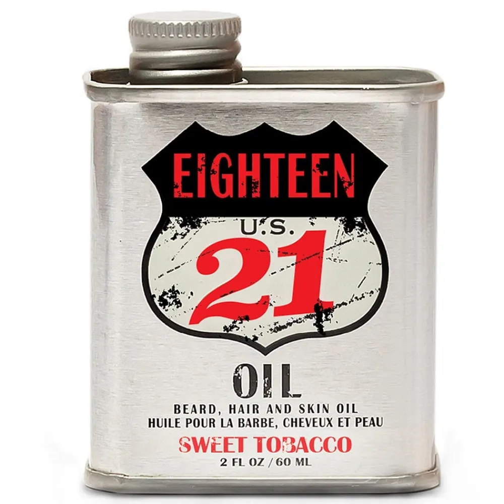 18.21 Man Made Bartpflege^Beard, Hair & Oil Sweet Tobacco 60 ml