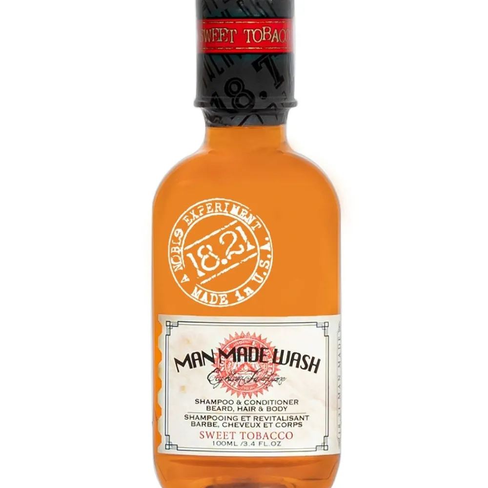 18.21 Man Made Shampoo|Hautpflege|Wash sweet tobacco 100 ml