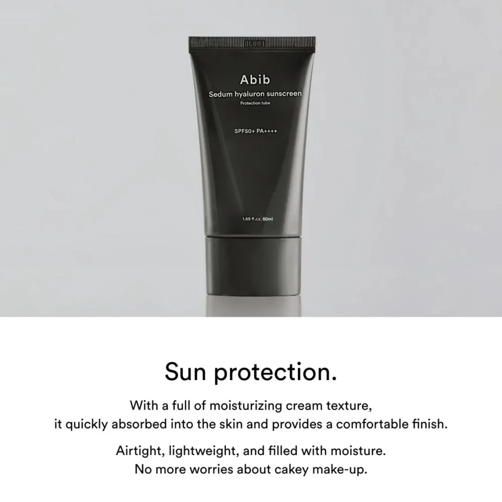 Abib Uv-Schutz & Pflege|Gesicht|Sedum Hyaluron Sunscreen Protection Tube 50 ml