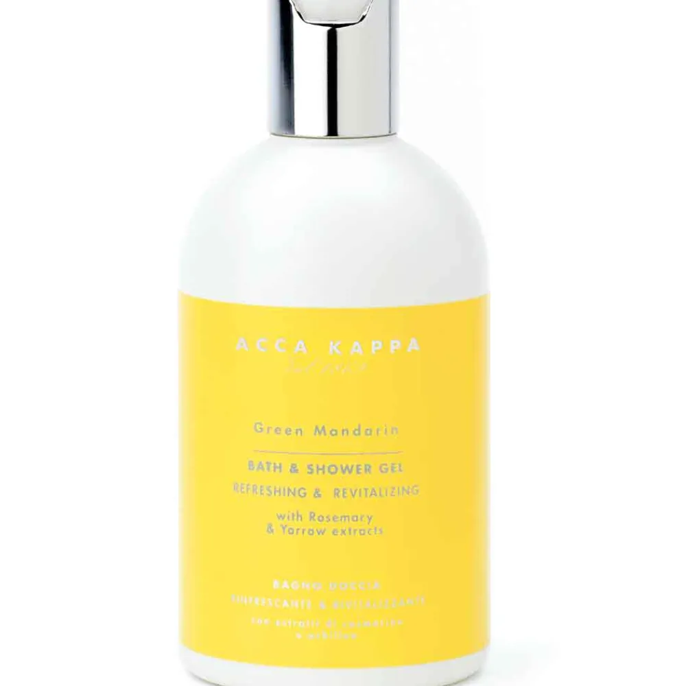 Green Mandarin Bath & Shower Gel 500 ml-Acca Kappa Outlet