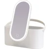AILORIA Accessoires|Beautycase mit dimmbarem LED Spiegel Weiß