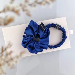 AILORIA Haarschmuck|Doux Set Scrunchie S und M Blau