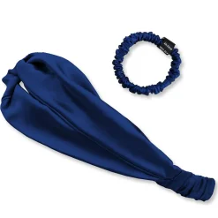AILORIA Haarschmuck|S&D Set Headband und Scrunchie S Blau