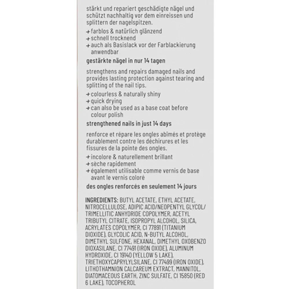 Alessandro Nagelpflege^Express Nail Hardener Golden Shine 10 ml