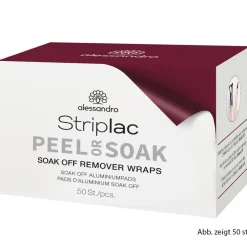 Alessandro Nagellackentferner|International Soak Off Remover Wraps 100 Stück