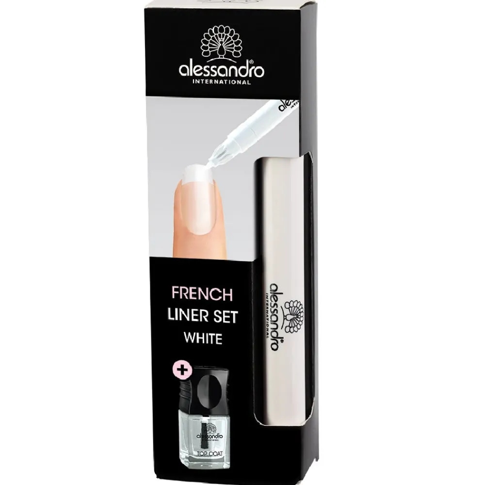 Alessandro Nagellack^International French Liner Set White