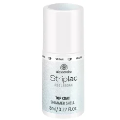 International Nagellack Top Coat Shimmer Shell 8 ml-Alessandro Hot
