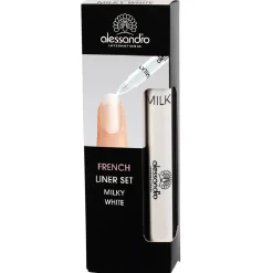International French Liner Set Milky White-Alessandro New