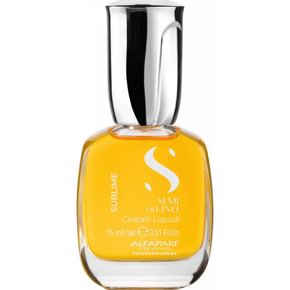 Alfaparf Milano Reisegrößen| Haarkur^Semi di Lino Sublime Cristalli Liquidi 15 ml