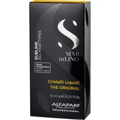 Alfaparf Milano Reisegrößen| Haarkur^Semi di Lino Sublime Cristalli Liquidi 15 ml