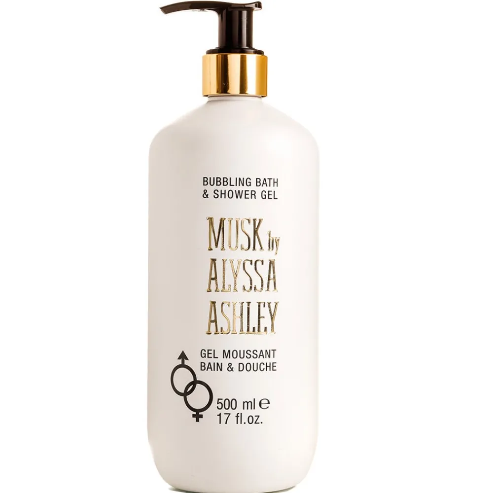 Musk Bath & Showergel 500 ml-Alyssa Ashley Clearance