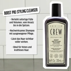 Boost Pre-Styling Cleanser 250 ml-American Crew Best