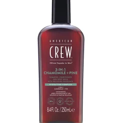 American Crew Conditioner|Shampoo|Chamomile + Pine Relaxing 3-in-1 Shampoo 250 ml