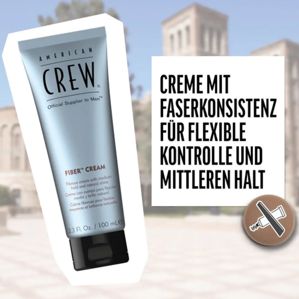 American Crew Styling-Gel & Creme^Fiber Cream 100 ml