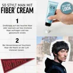 American Crew Styling-Gel & Creme^Fiber Cream 100 ml