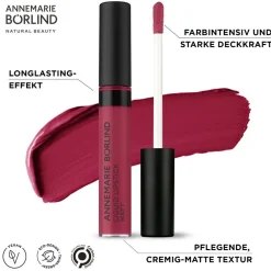 ANNEMARIE BÖRLIND Nature|Lippen|LIQUID LIPSTICK MATT matt rosewood 9,5 ml