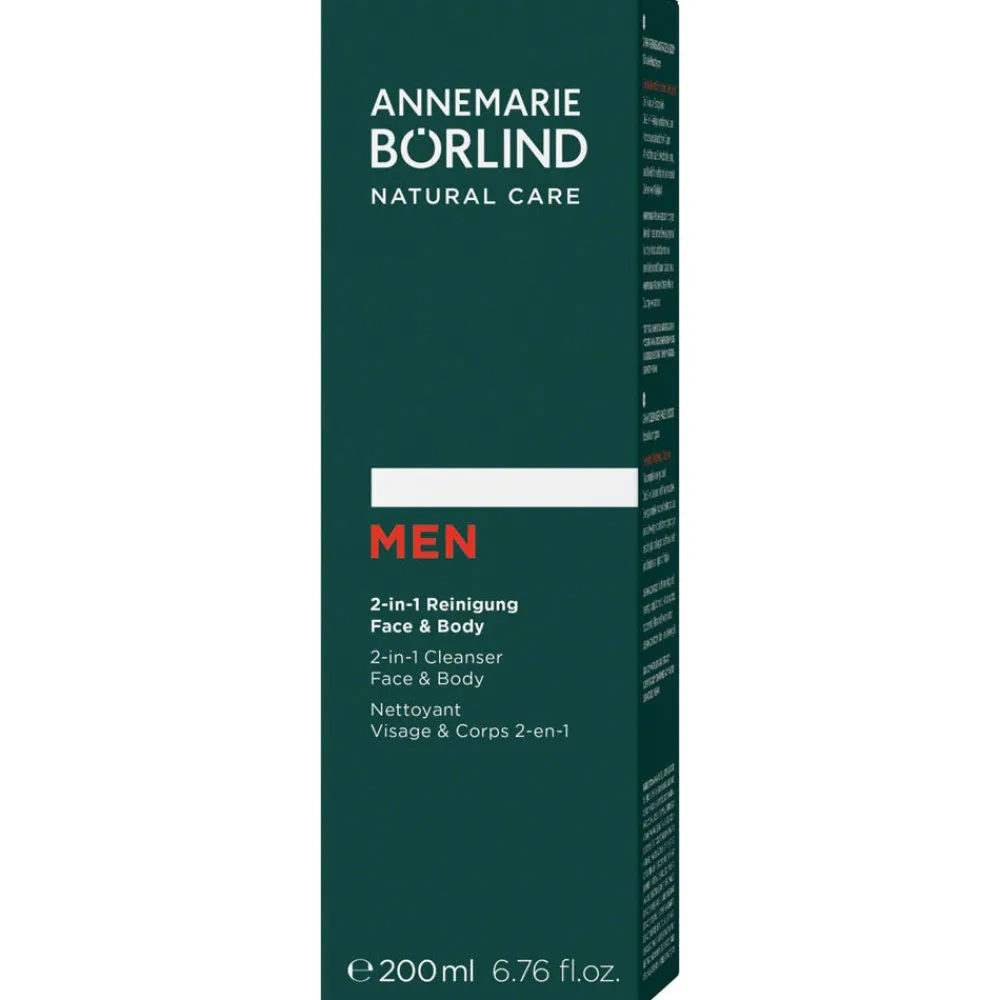 ANNEMARIE BÖRLIND Hautpflege|MEN 2-in-1 Reinigung Face & Body 200 ml