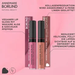 ANNEMARIE BÖRLIND Nature|Lippen|Natural Volumen Lip Gloss Snuggle Berry 9,5 ml