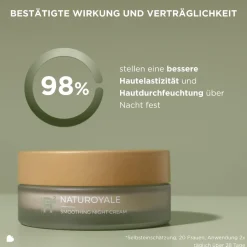 ANNEMARIE BÖRLIND Hagel Nature|Hautverjüngung|NATUROYALE Smoothing Night Cream 50 ml