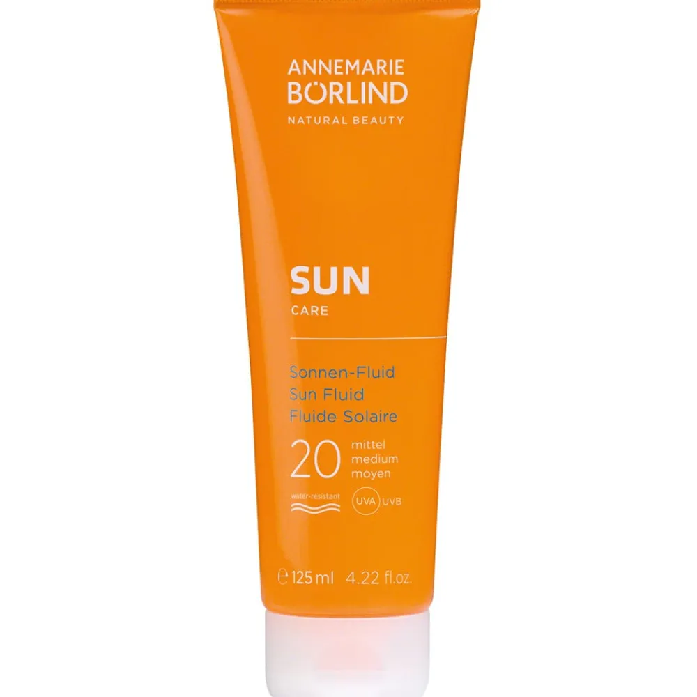 ANNEMARIE BÖRLIND Uv-Schutz & Pflege|Hagel Nature|SUN Sonnen-Fluid LSF 20 125 ml
