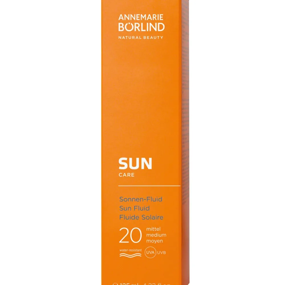 ANNEMARIE BÖRLIND Uv-Schutz & Pflege|Hagel Nature|SUN Sonnen-Fluid LSF 20 125 ml