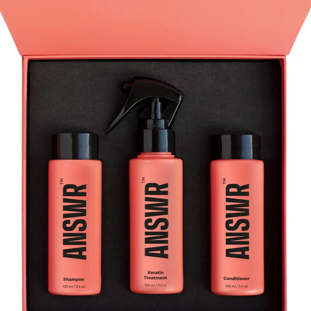 ANSWR Reparatur & Stärkung|Hagel Nature|At-home Keratin Treatment Kit