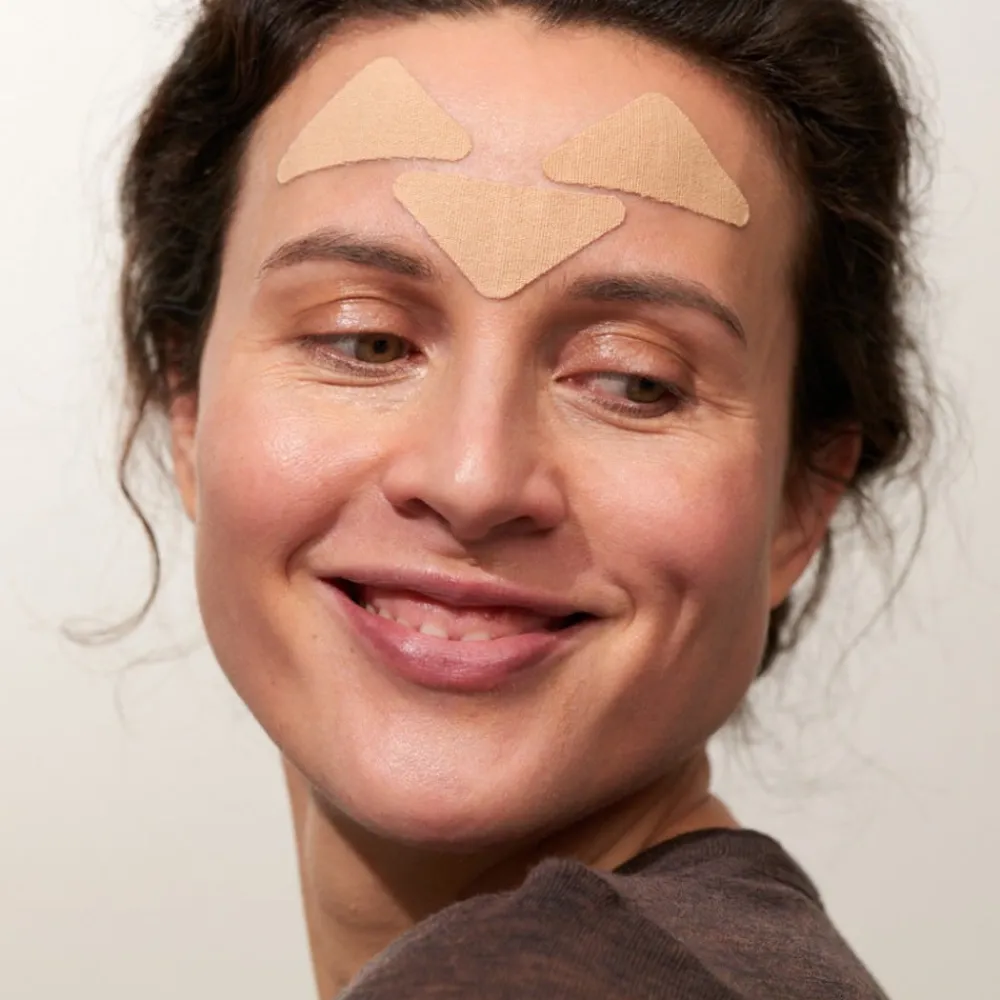 APRICOT Gesicht|Baumwoll-Gesichtspflaster mit Hyaluron 24 Stück