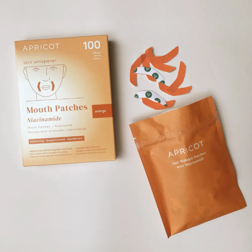 APRICOT Hagel Nature|Hautverjüngung^Mund Patches mit Niacinamide