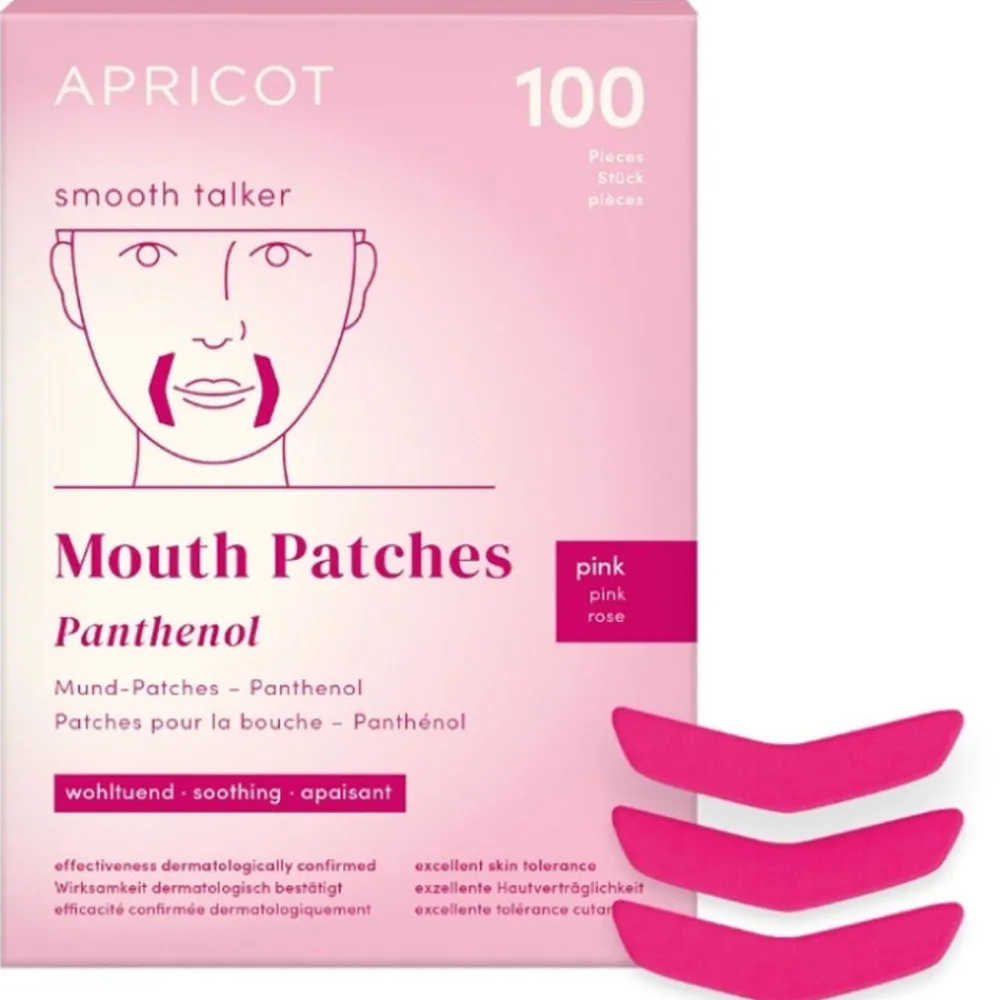 APRICOT Hautverjüngung|Gesicht^Mund Patches mit Panthenol 100 Stück