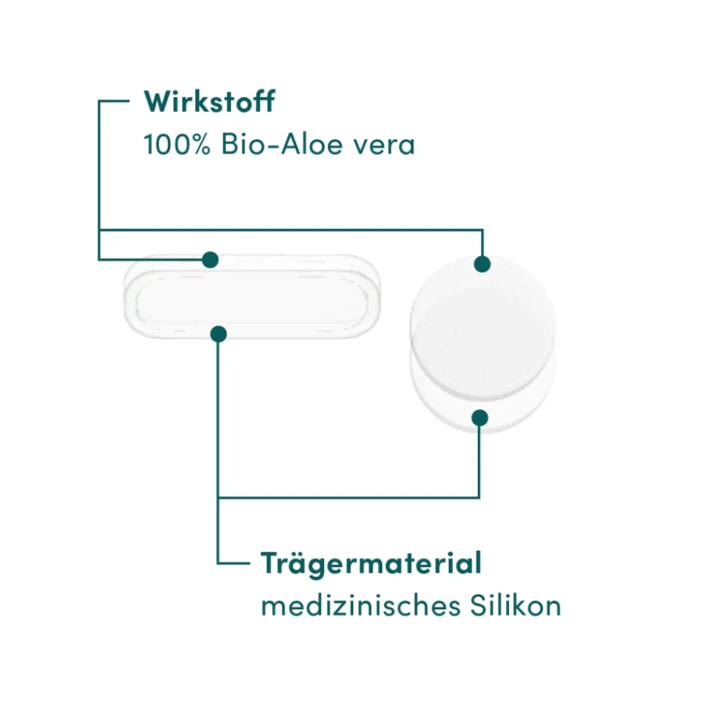 APRICOT Gesicht|Körper|Scar Pads Mini 4 Stück