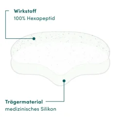 Wiederverwendbares Stirn Pad mit Hexapeptid-Technologie-APRICOT Clearance