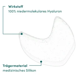 APRICOT Hautverjüngung|Gesicht^Wiederverwendbare Augen-Schläfen Pads mit Hyaluron