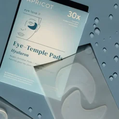 APRICOT Hautverjüngung|Gesicht^Wiederverwendbare Augen-Schläfen Pads mit Hyaluron
