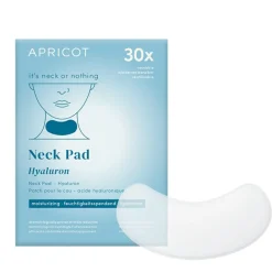 APRICOT Hautverjüngung|Gesicht|Wiederverwendbares Hals Pad mit Hyaluron
