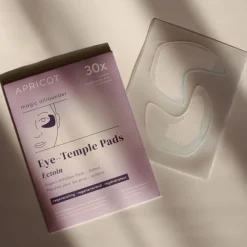 APRICOT Gesicht^Wiederverwendbare Augen-Schläfen Pads mit Ectoin