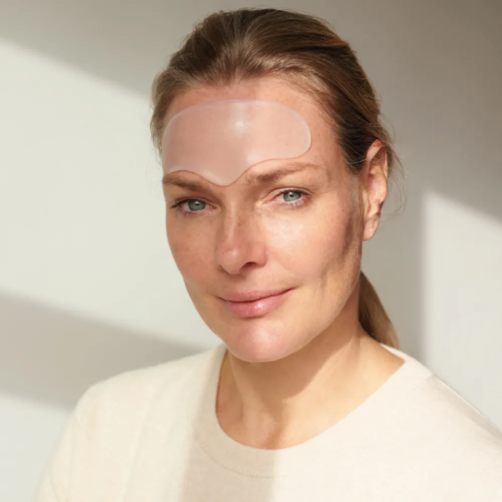 APRICOT Gesicht^Wiederverwendbares Stirn-Pad mit Ectoin