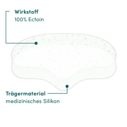APRICOT Gesicht^Wiederverwendbares Stirn-Pad mit Ectoin