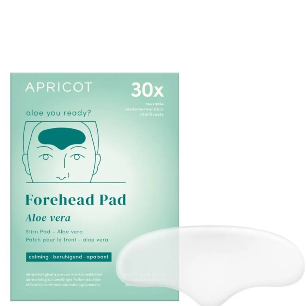 APRICOT Gesicht^Wiederverwendbares Stirn Pad mit Aloe Vera