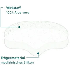 APRICOT Gesicht^Wiederverwendbares Stirn Pad mit Aloe Vera