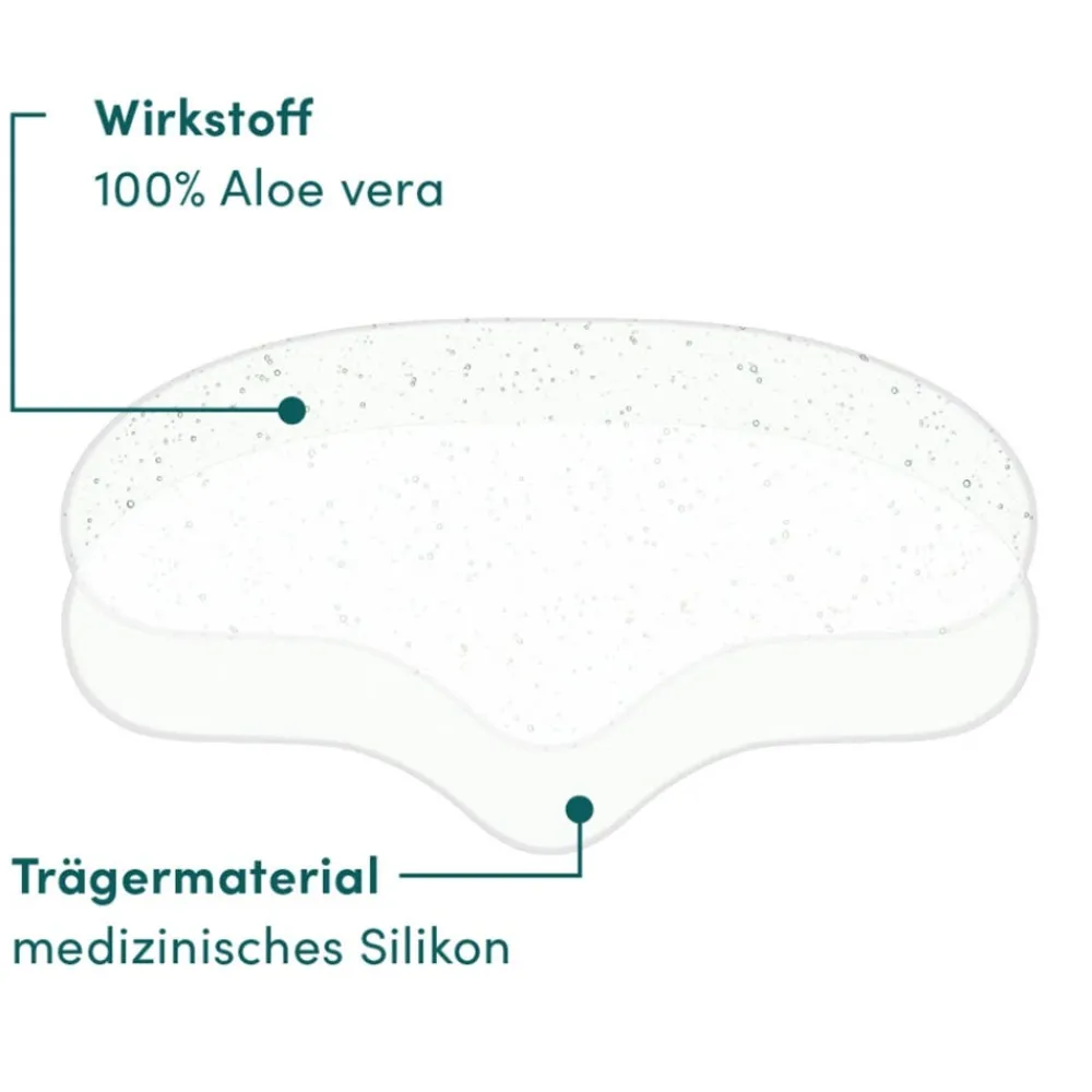 APRICOT Gesicht^Wiederverwendbares Stirn Pad mit Aloe Vera