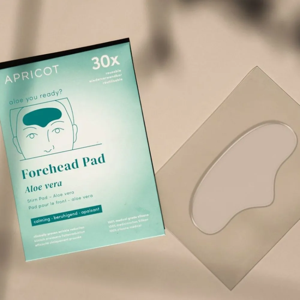 APRICOT Gesicht^Wiederverwendbares Stirn Pad mit Aloe Vera
