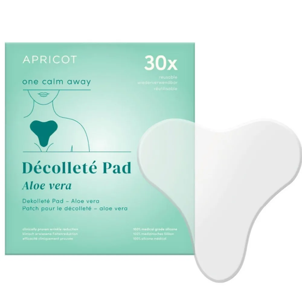 Wiederverwendbares Dekolleté Pad mit Aloe Vera-APRICOT Best