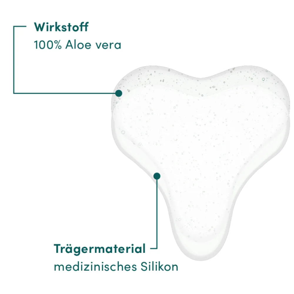 Wiederverwendbares Dekolleté Pad mit Aloe Vera-APRICOT Best