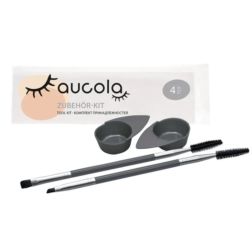 aucola Augenbrauen- & Wimpernfarbe^Zubehör Kit für AWF