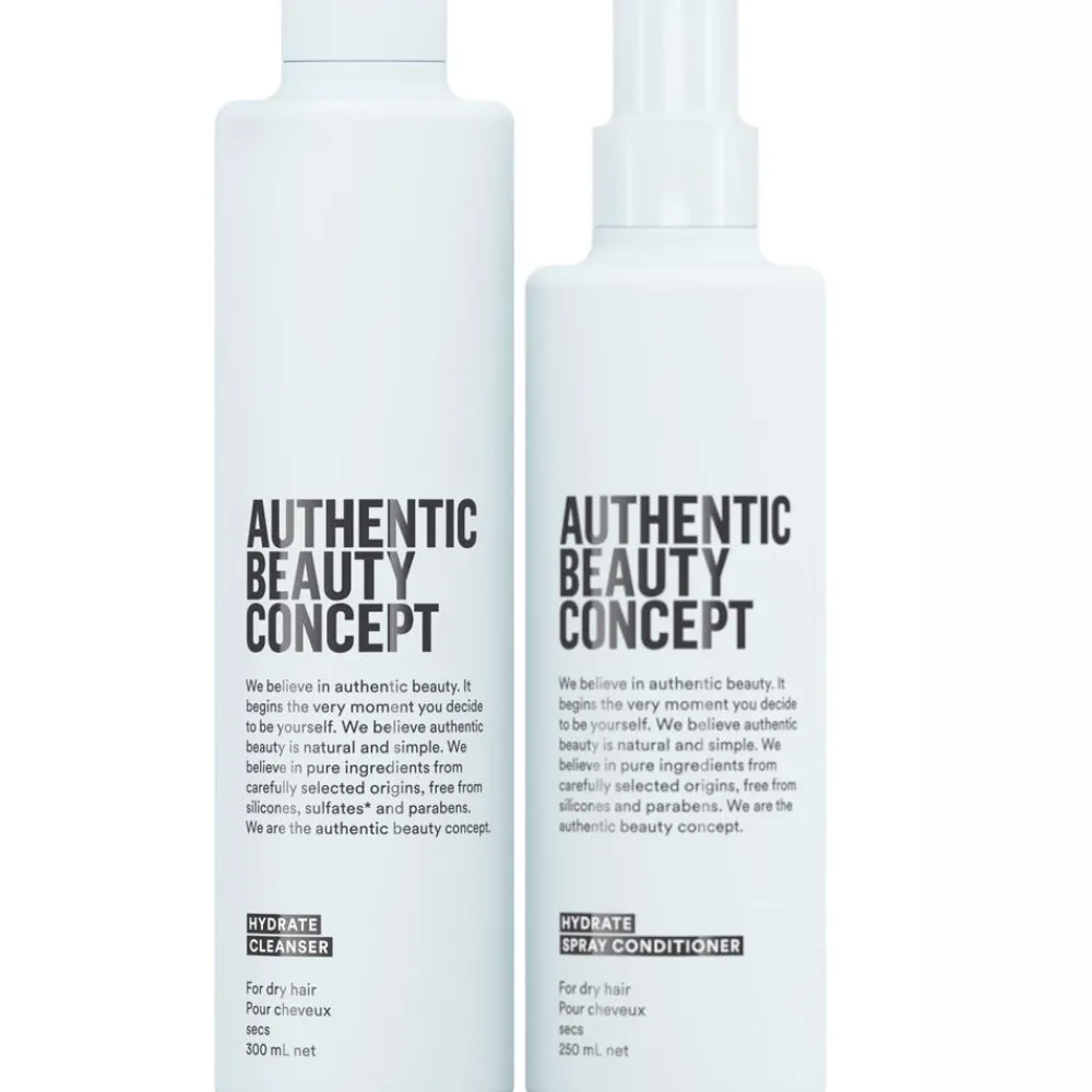 Authentic Beauty Concept Hagel Nature|Hydrate Bundle mit Spray Conditioner