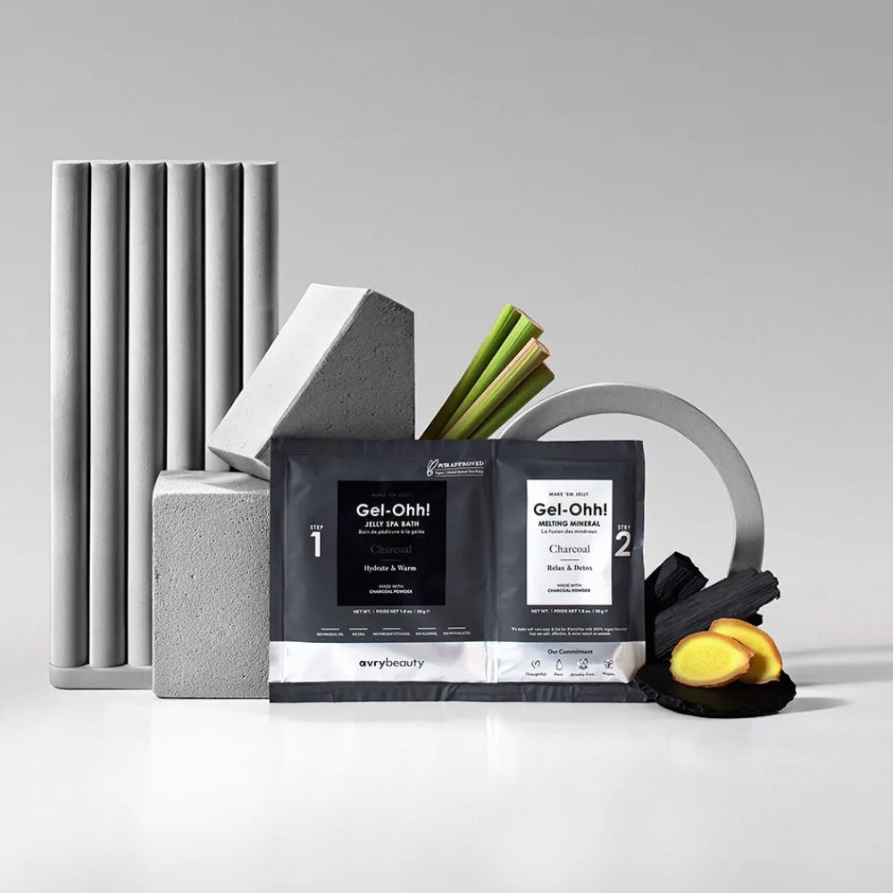 avrybeauty Hand & Fuß^Gel-Ohh! Jelly Spa Bath Charcoal