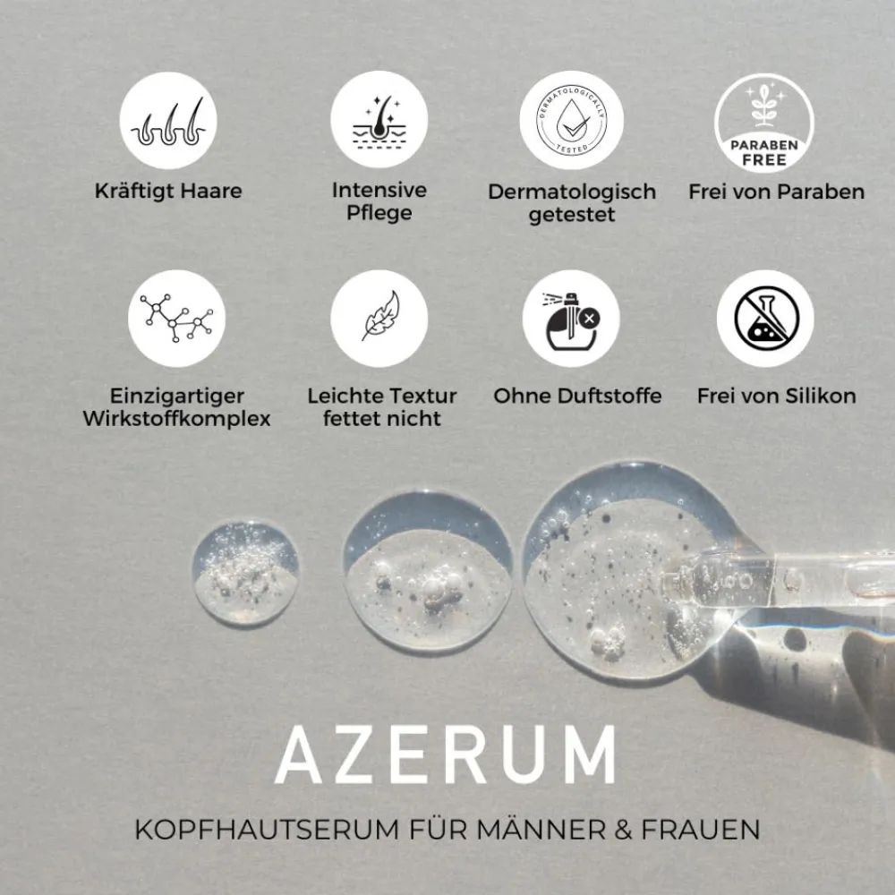 AZERUM Haarausfall|Haarverdichtung^Kopfhautserum 100 ml