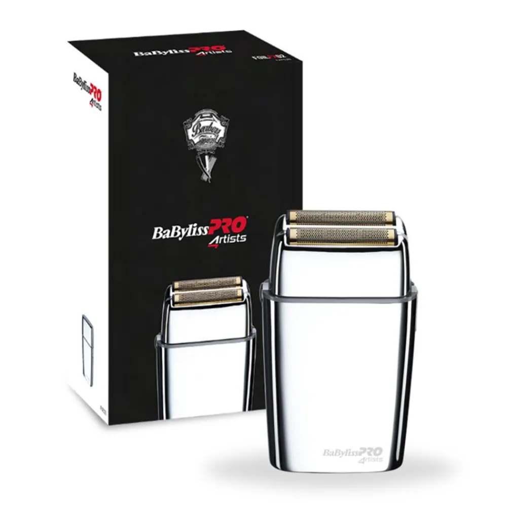 BaBylissPRO Rasur|Bartschneider|4Artists Doppelfolienrasierer FOILFX mit Vollmetallgehäuse
