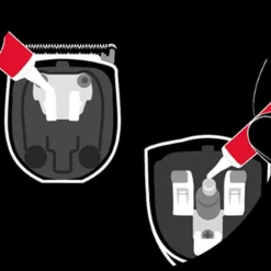 4Artists Ersatzklinge U-Blade für FX7880E, FX7880RGE, FX8705E-BaBylissPRO Hot